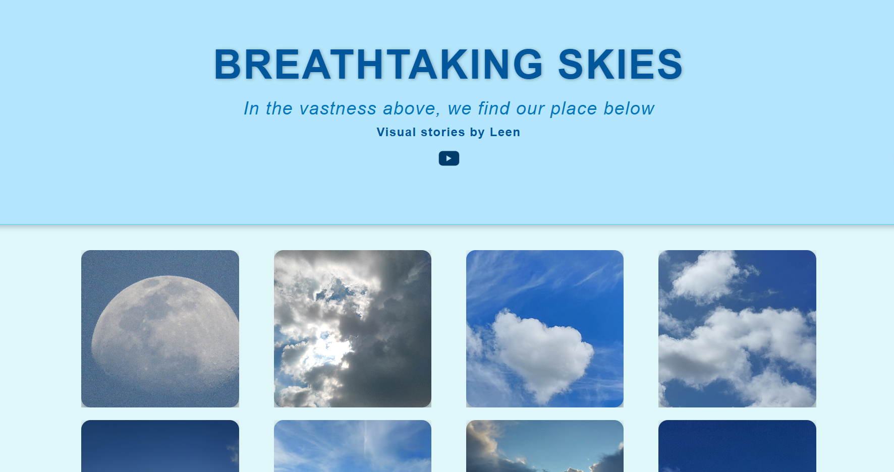 Breathtaking Skies Website